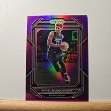 2023 Panini Prizm WNBA Basketball Angel McCoughtry PURPLE Prizm 061/149 # 75