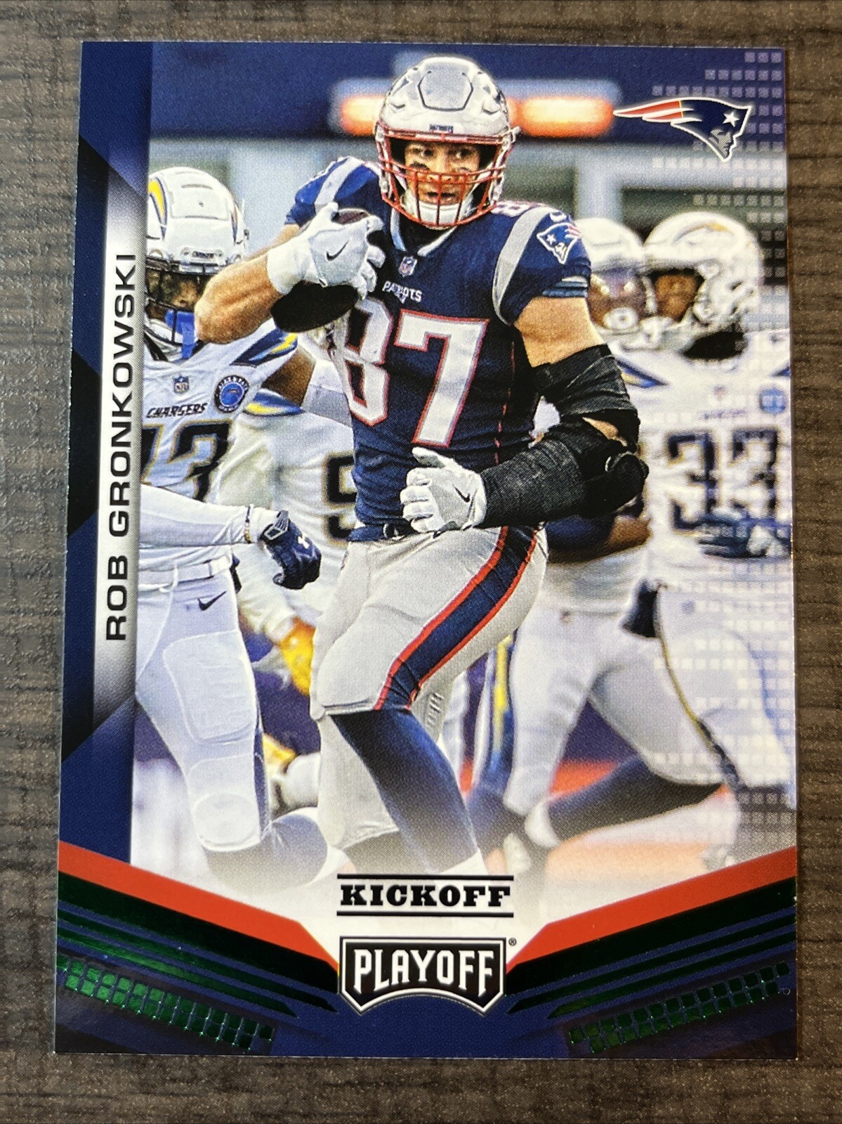 2019 Panini Playoff #5 Rob Gronkowski Green