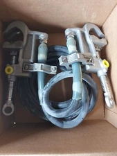 MACLEAN POWER SYSTEMS 4/0 1 PHASE  20' GROUNDING CABLE ASSEMBLY. FAST SHIPPING!