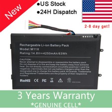 Battery for DELL Alienware M11x M14x R1 R2 R3 PT6V8 8P6X6 T7YJR P06T O8P6X6 New