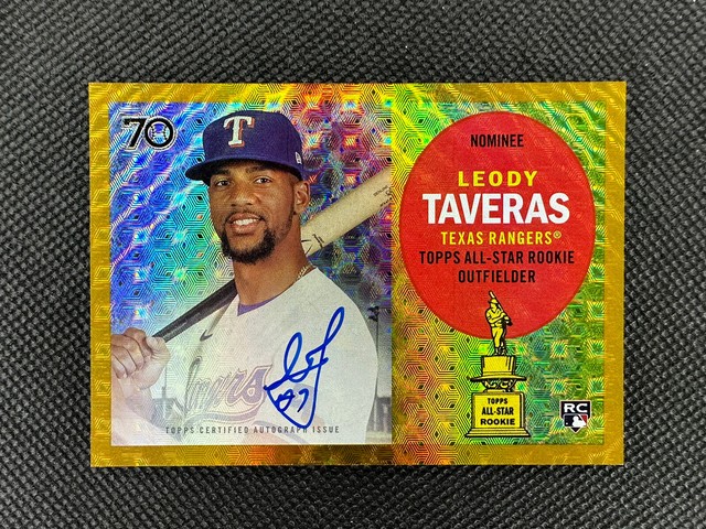 2021 Topps All-Star Rookie Cup Leody Taveras Rookie Auto SuperFractor 1/1!