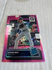 Shane Baz 2022 Donruss Optic Rated Rookie Pink Prizm #66 NrMt