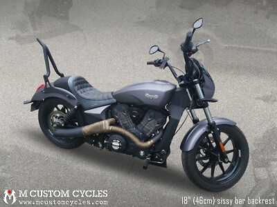 ACE Sissy Bar Passenger Backrest for Victory Octane Motorcycles