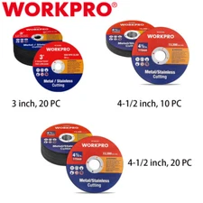WORKPRO 20-Packs/10-Packs Cut-Off Wheels Set Metal&Stainless Steel Cutting Wheel
