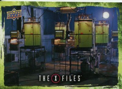 X Files UFOs & Aliens Sticker Card S-19 Colony - Gregor Clones