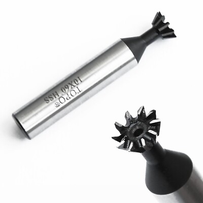 Durable and Practical Dovetail Cutter End Mill for 10mm Shank Diameter