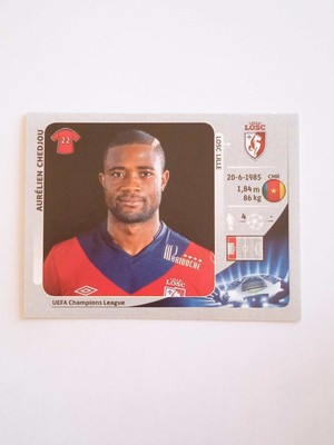 No. 411 Aurelien Chedjou LOSC Lille - 2012/13 Panini Champions League