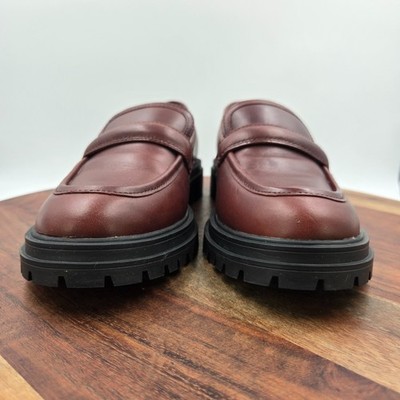 Madewell Brown Leather Cutout D’Orsay Heeled Loafers Shoes 8.5 The Nye Cutout Loafer | Madewell main image 4