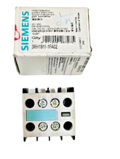 *New in Box* SIEMENS 3RH1911-1FA02 Auxiliary Switch Block 10A 690V