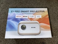 VIZONY E1 Home Projector w/ WiFi6 and Bluetooth 450ANSI 1080P FHD Auto Focus A1