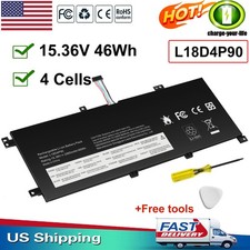   L18C4P90 L18M4P90 Battery For Lenovo ThinkPad L13 Yoga 1st /2nd Gen 5B10W13934