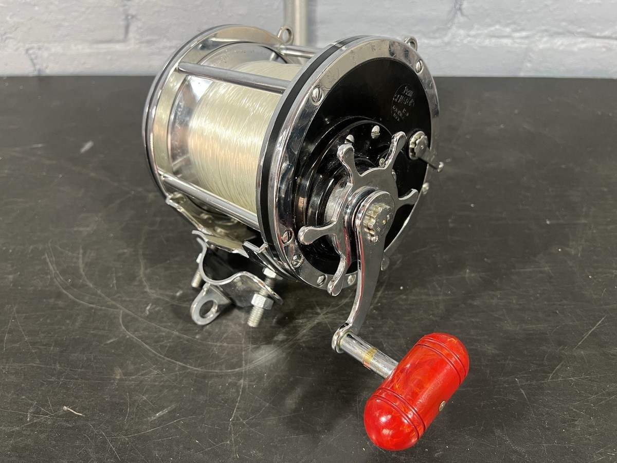 Vintage Penn Senator 12/0 Reel w/ Line & Clamp Attachment | eBay