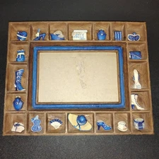 Vtg-Willow Hall Picture Frame- Shadow Box-Decor Decoration 