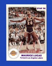 1985-86 Star Set-Break # 30 Maurice Lucas NM-MT OR BETTER *GMCARDS*