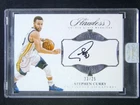 2016-17 Panini Flawless Stephen Curry Excellence Auto /25