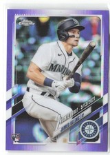 2021 Topps Chrome Update Jarred Kelenic Purple Refractor #USC2 RC Mariners