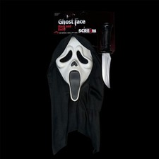 RARE 2010 Scream 4 Ghostface Mask Prop Knife Set Funworld