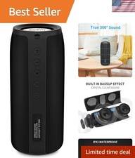 Bluetooth Speaker,MusiBaby M88 Speakers,Dual Pairing, Bluetooth 5.3,Loud Ster...