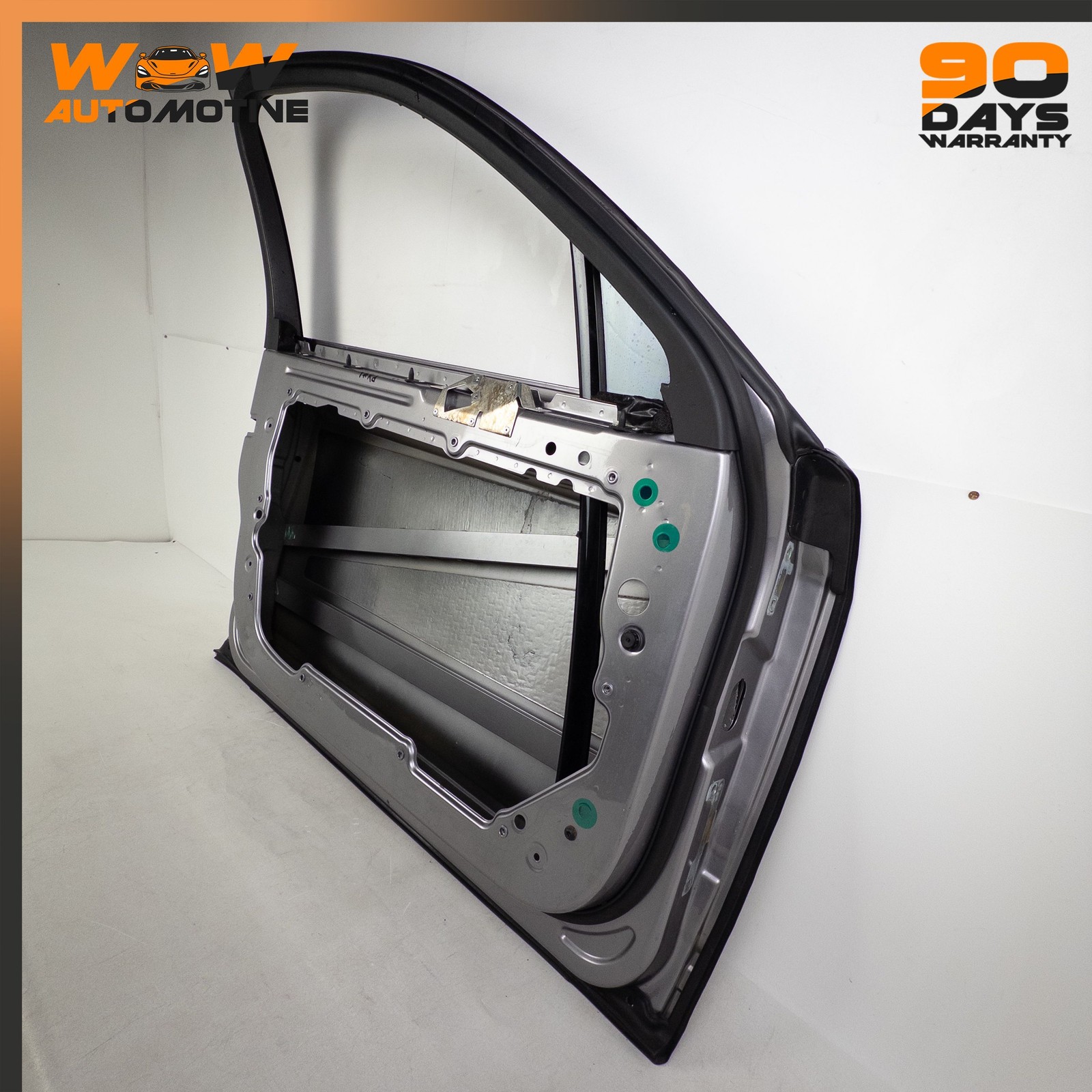 06-13 BENTLEY CONTINENTAL FLYING SPUR LEFT DOOR SHELL SILVER TEMPEST METALLIC OE