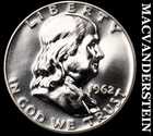 1962 Franklin Half Dollar- Silver- Choice Gem Proof Luster- No Reserve #K2896