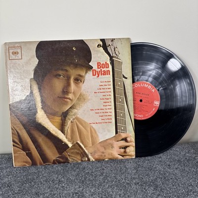 Bob Dylan Debut LP 1962 (1965 Press) Columbia CL 1779 2-Eye Mono Pitman Pressing
