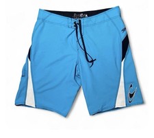 Y2K O'Neill Superfreak Board Shorts Men's 36 Blue Drawstring Swim Trunks