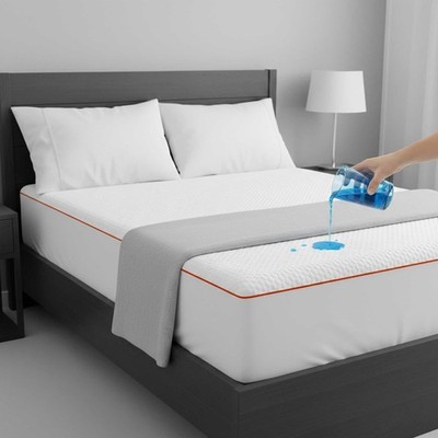 Premium Waterproof Mattress Protector Twin   Stain and Spill Protective Layer,