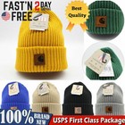 Beanie A18 Acrylic Watch Hat Beanie Winter Warm Knit Cap for Women Men