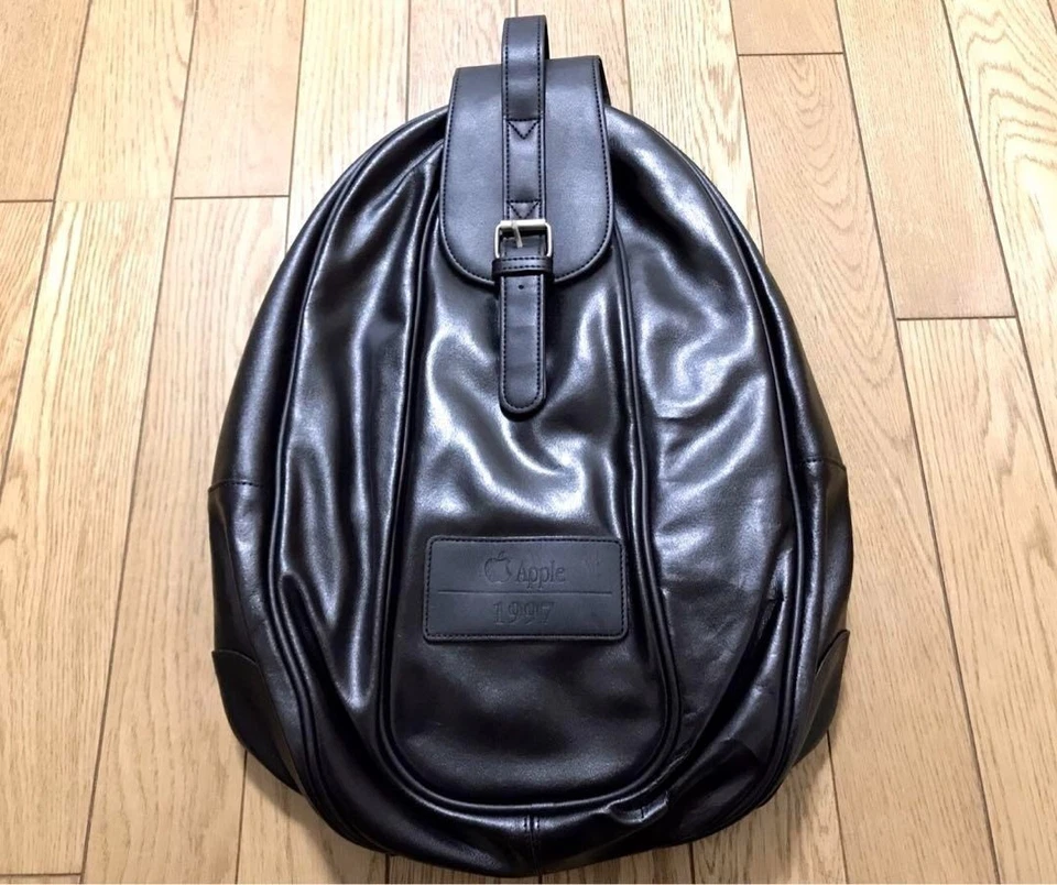 [Muy Raro] Mochila de Cuero Genuino Apple 1997 No a la Venta Foto 2 de 4