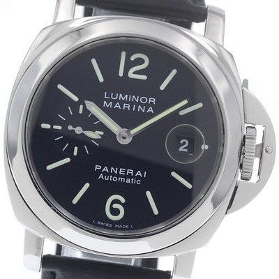 PANERAI Luminor Marina PAM00104 Small seconds black Dial Automatic Men's_960659