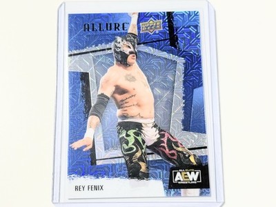 2022 Upper Deck AEW Allure Rey Fenix Blue /35 Card #71