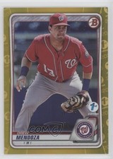 2020 Bowman 1st Edition Gold Foil /50 Drew Mendoza #BFE-71 0m4q