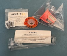 Keurig 2.0 3Piece Maintenance Accessories Water Filter, Reusable K Cup , NIB