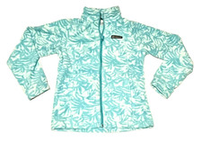 Columbia Girls Full-Zip Blue Fleece Jacket - Youth Size Medium 10/12