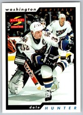 1996-97 Score Dale Hunter #110 Washington Capitals Hockey Card