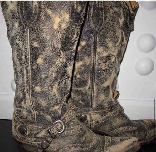 OLD GRINGO DISTRESSED SOFT LEATHER WOMENS COWBOY BOOTS - Picture 6 of 10