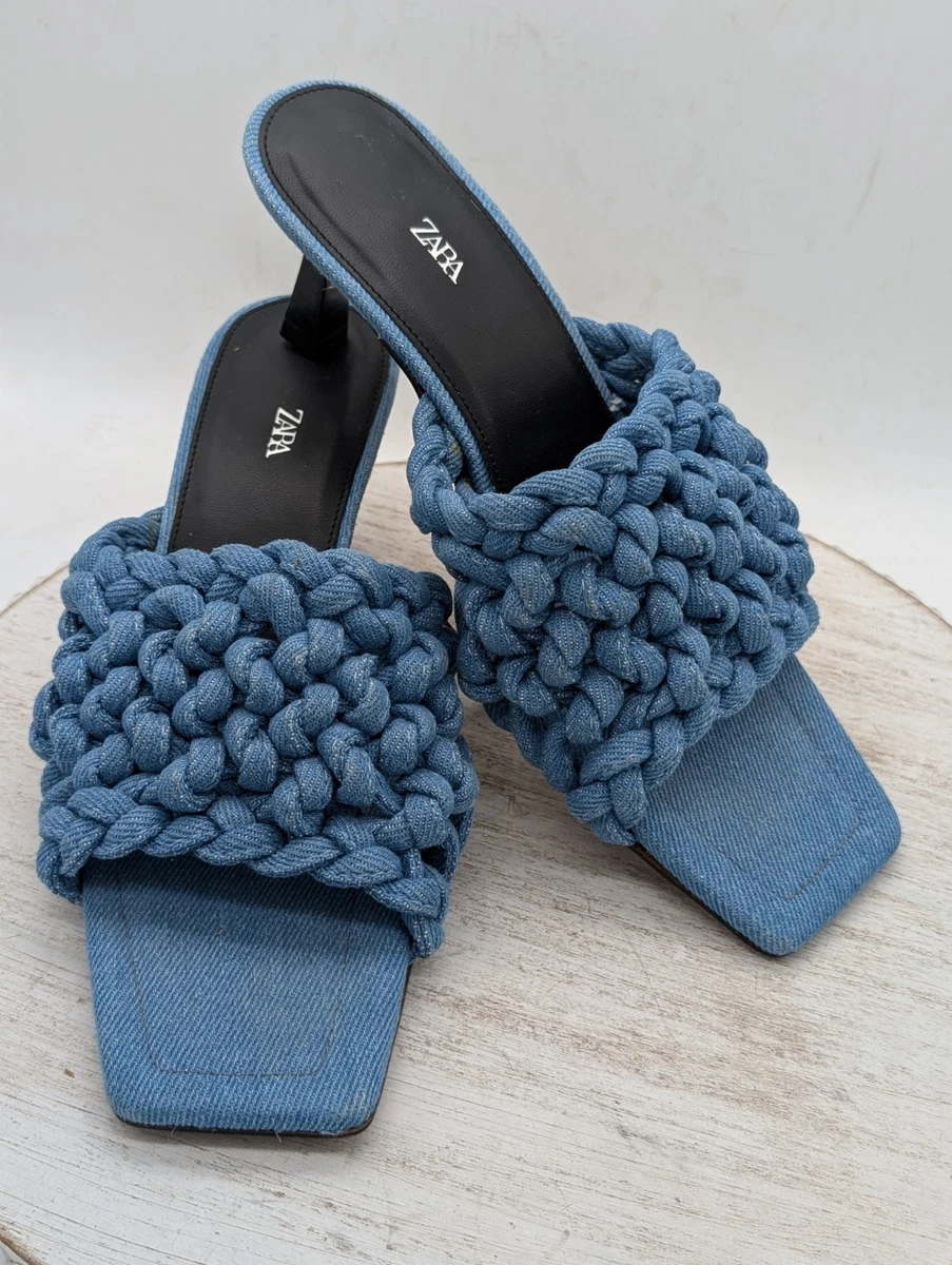 Zara Blue Sandals for Women for sale | eBay display picture 3
