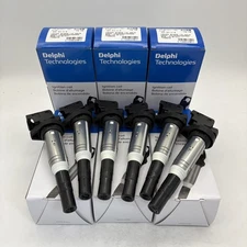 6PCS DELPHI Ignition Coils FOR BMW E90 F82 F30 F22 X3 Engine N20 N26 N54 N55 S55