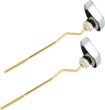 2PCS Brass Toilet Tank Flush Lever Compatible with TOTO THU068 CP for St743S, S
