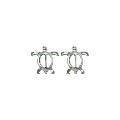 Honu klassische Ohrstecker 925 Silber Hawaii Schildkröte Schmuck kostenloser Versand