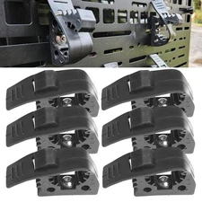 6 Pcs Shovel Holder Rubber Clamp Grip Mounting for Roof Rack from 1"~1.9"