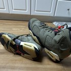 Nike Air Jordan 6 Travis Scott Green High Top Lace-Up Basketball Sneakers — photo 5