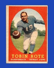1958 Topps Set-Break # 94 Tobin Rote EX-EXMINT *GMCARDS*