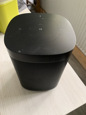 Sonos One Smart Alexa Lautsprecher, Schwarz in Einem Guten Zustand ,die Connect