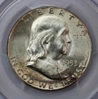 1953-S Franklin Half Dollar PCGS MS63