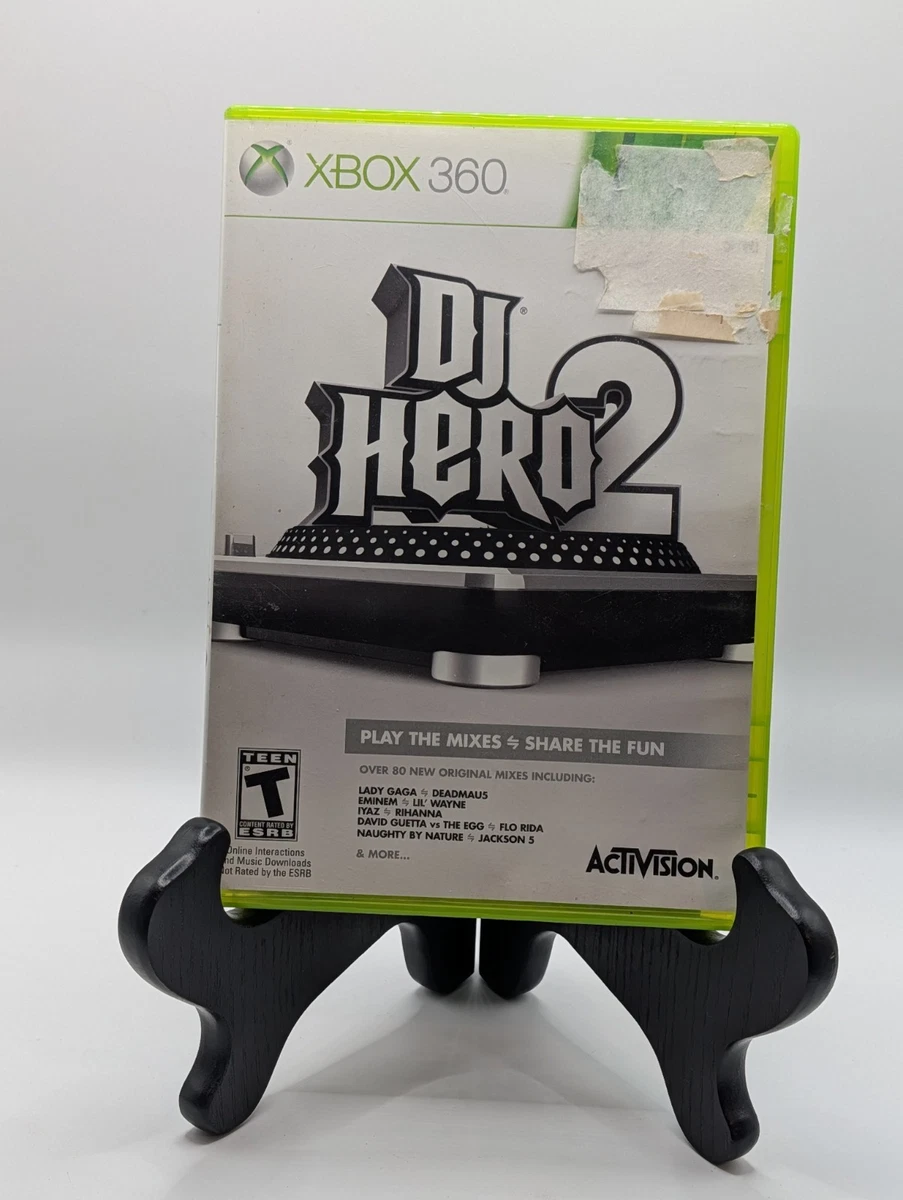 DJ Hero 2 Per PS3 - Usato Ottime Condizioni - Con Artisti Come Eminem, Daft Punk
