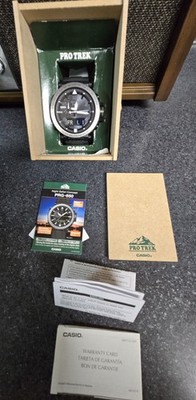 Casio Pro Trek PRG-650Y New In Box Black