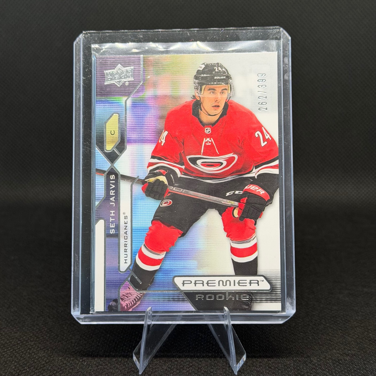 2021-22 Upper Deck Premier #118 Seth Jarvis #/399