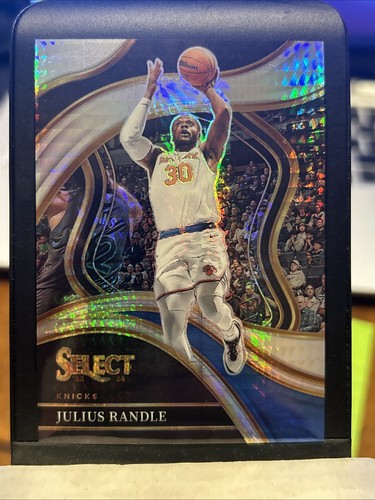 Julius Randle 2023-24 Panini Select 4/8 Hyper Courtside Knicks #246