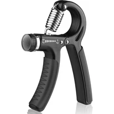 Adjustable Hand Grip Strengthener 11-132 Lbs Forearm Exerciser for Muscle
